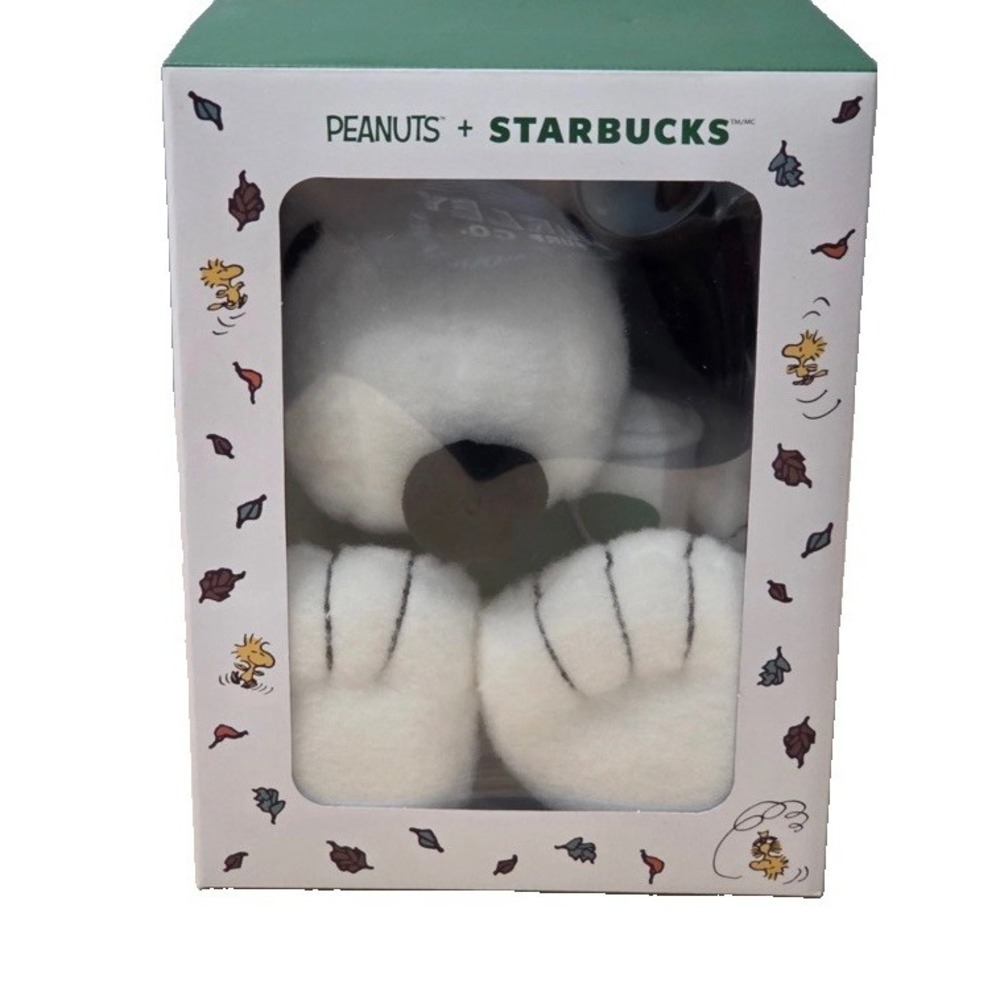 Starbucks x Peanuts Snoopy Plush 2026 - New In Box - Authentic Viral
